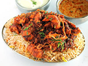 Chicken 65 Boneless Biryani