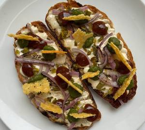 Mitti's Cheese Chili Toast