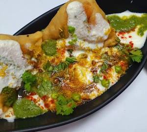 Dahi Samosa 
