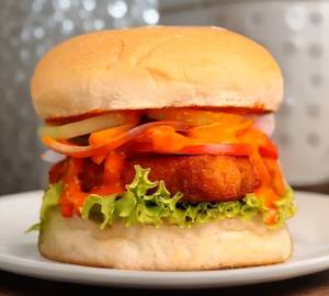 Crispy Chicken Double Patty Burger