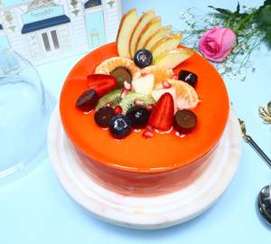 Fresh Fruit Cake 500gm
