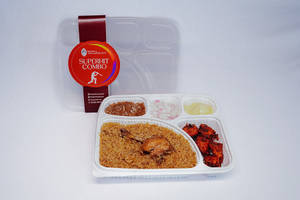 Chicken Biryani With Chicken 65 Combo