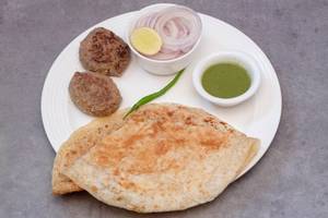 Tamatar Veg Kabab Paratha (1pc)
