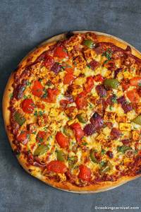 Pepper Paneer Pizza[small, 7 Inches]