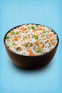 Veg Burnt Garlic Fried Rice