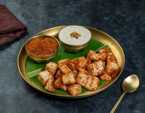 Millet Ghee Karam Podi Tossed Idli