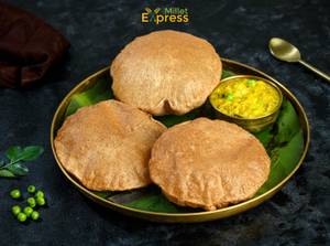 Millet Poori (3 Piece)