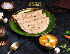 Millet Roti with Kadai Paneer Curry