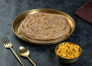 Millet Kerala Parotta (2Pc) With Paneer Burji