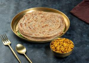 Millet Kerala Parotta (2Pc) With Egg Burji