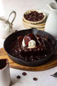 Hot  choco Brownie