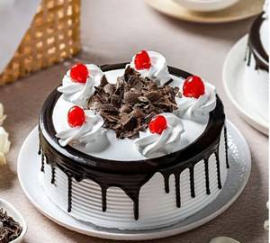Black forest cake     [1 Pound Eggless]