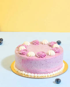 Blue Berry Eggless Cake 2 Pound