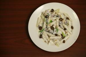 Veg Italian White Sauce Penne Pasta