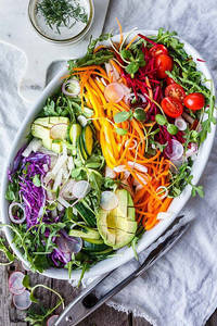 Aloof Rainbow Salad