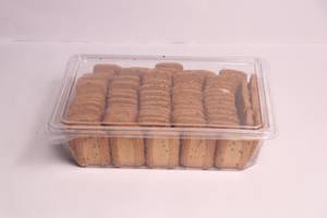 Atta Namkeen Cookies 500 Gms Plastic Box