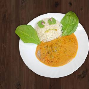 Punjaabi Besun Curry Rice