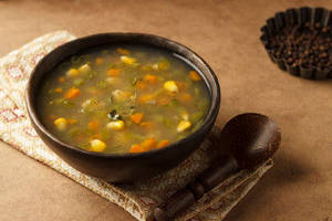 Sweet corn soup