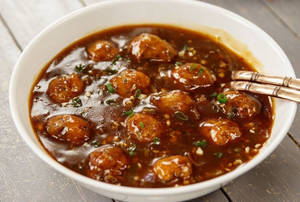Veg Ball Manchurian Gravy