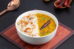 Dhaba Style Dal Tadka with Choice of Rice
