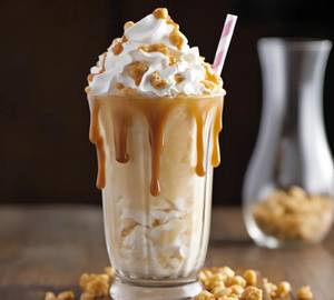 Butterscoch milkshake