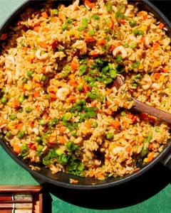 Singapore mixed fried rice NVeg