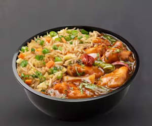 Korean Chicken Rice Bowl