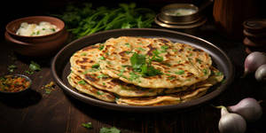 Aloo Paratha Butter