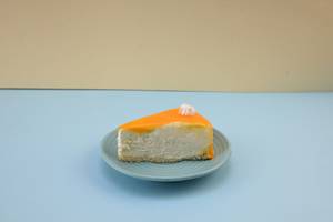 Mango Cheese Cake Slice