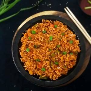 Schezwan Veg Fried Rice 