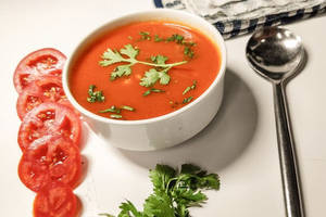 Roasted Tomato Basil Shorba Soup