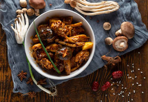 Mushroom Butter Masala