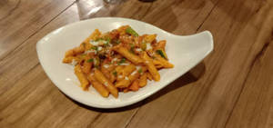 Paneer Red Sauce Pasta