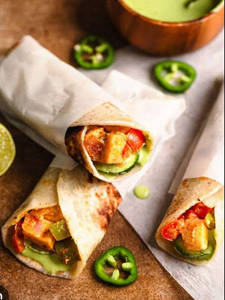 Paneer Tikka Kathi Roll