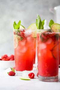Raspberry Mojito