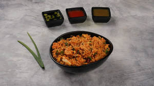Schezwan Chicken Fried Rice