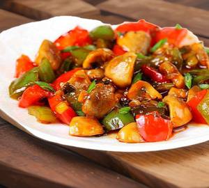 Mushroom Chilli Dry