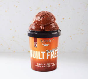 Sugar Free Single Origin Dark Chocolate Ice Cream "Guilt Free" 500Ml Tub