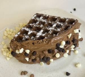 Chocolate Overloaded Milk Waffle