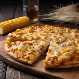 Corn pizza