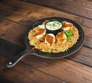 Egg biryani