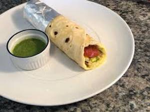 Egg and Paneer Roll