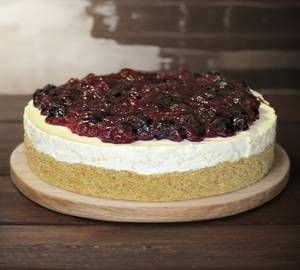 Fruits Of Forest Baked Cheesecake