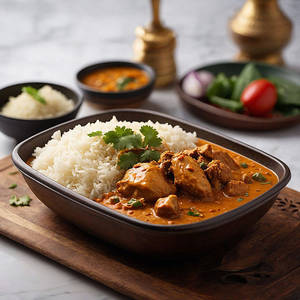 Butter Chicken Rice