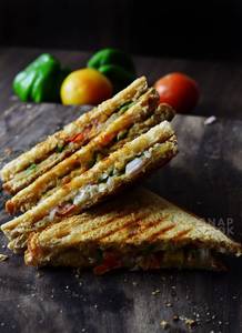 Veg Cheese Grilled Sandwich    