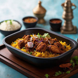 Fry Piece Chicken Biryani