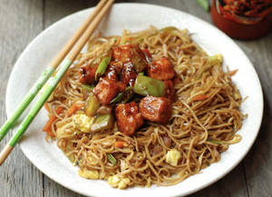 Chilli Paneer Chinese Maggie