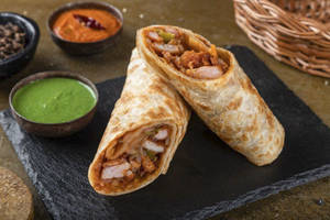 Malabar Parotta Chicken 65 Roll