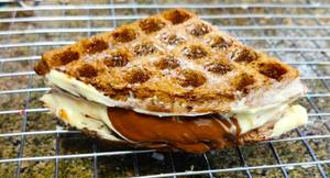 Triple Chocolate Waffle