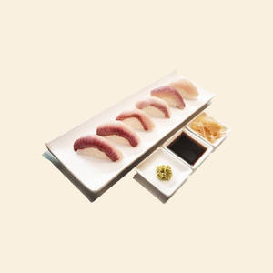 Hamachi Sushi (6 Pcs)